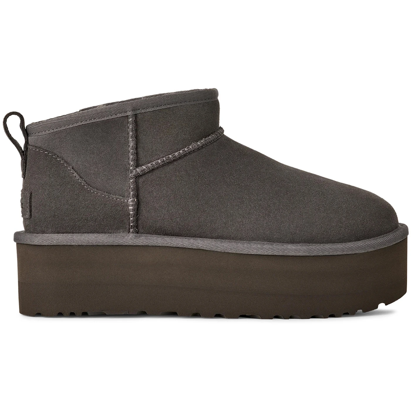 UGG Classic Ultra Mini Platform Boot Charcoal (Women's) 1 UGG Classic Ultra Mini Platform Boot Charcoal Womens 1