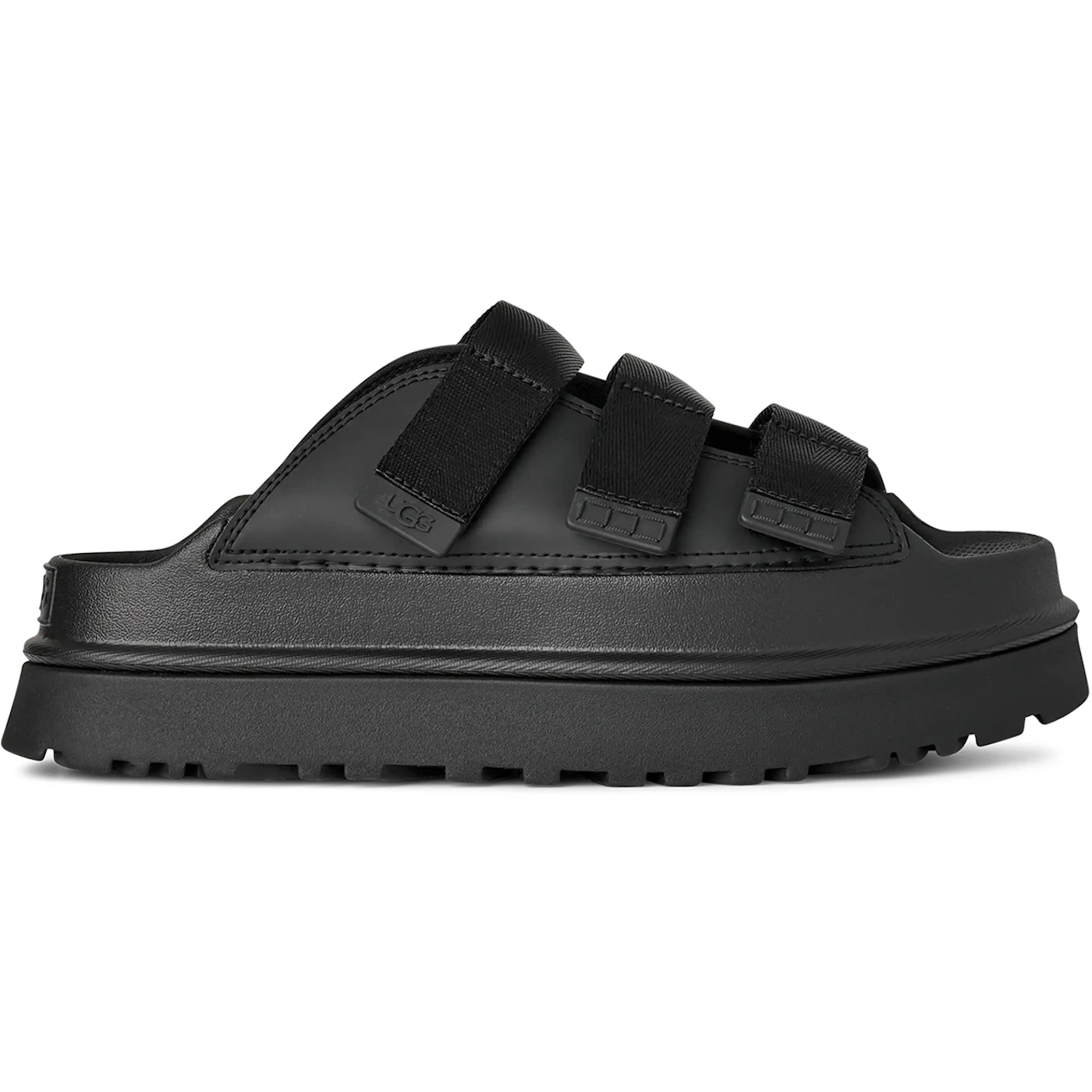 UGG GoldenGlow Slide Black (Women's) 3 UGG GoldenGlow Slide Black (Women's)