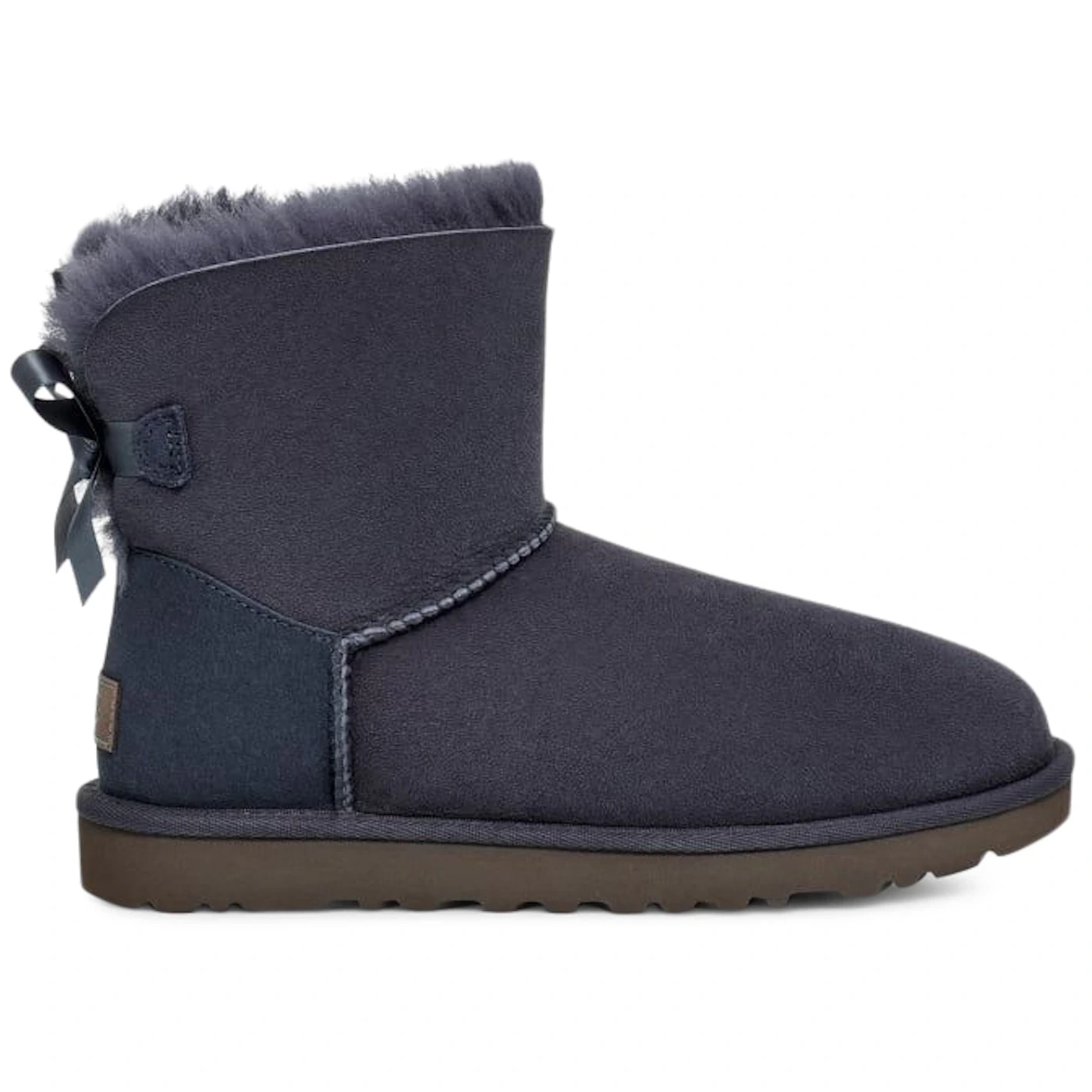 UGG Mini Bailey Bow II Boot Eve Blue (Women's) 2 UGG Mini Bailey Bow II Boot Eve Blue Womens 1