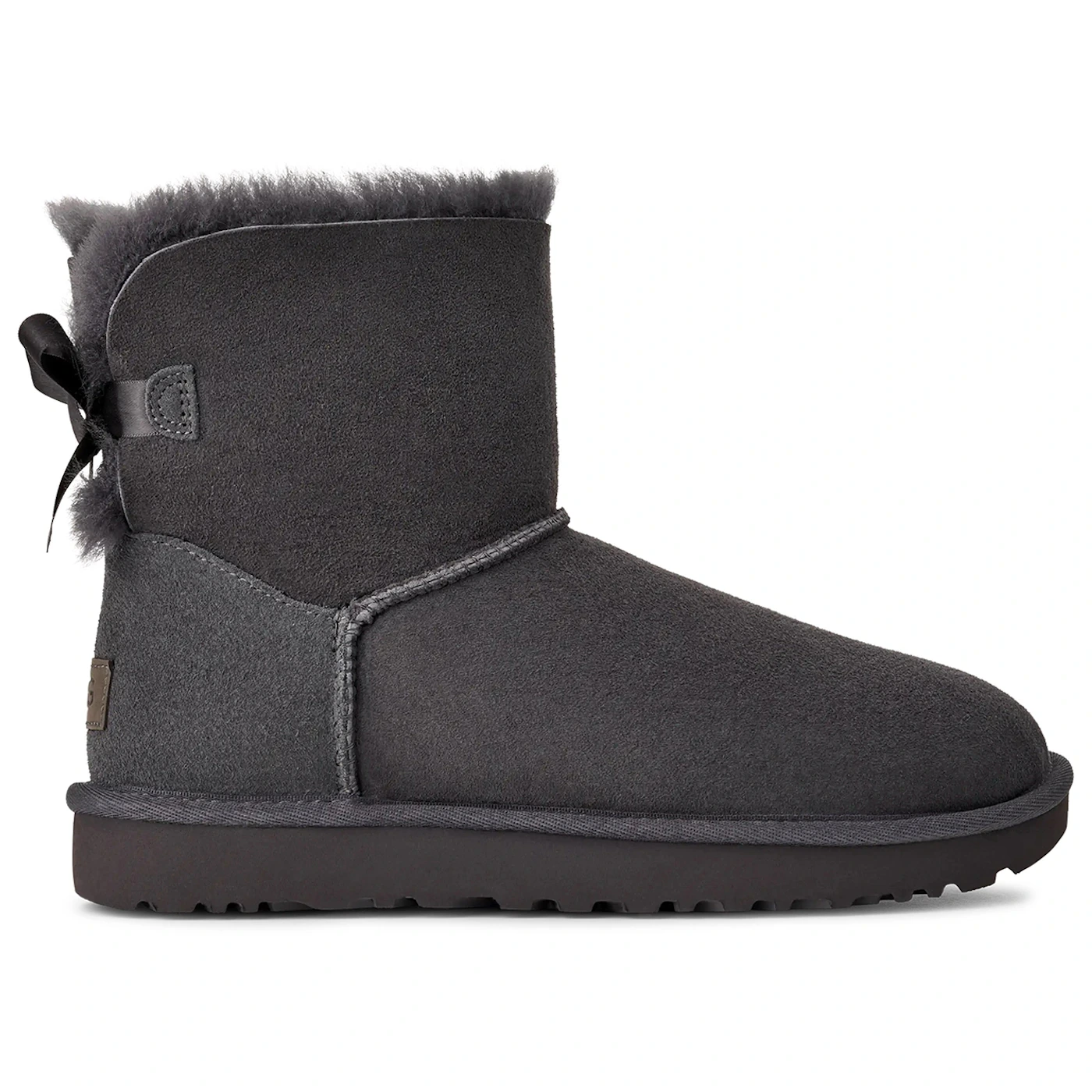 UGG Mini Bailey Bow II Obsidian (Women's) 3 UGG Mini Bailey Bow II Obsidian (Women's)