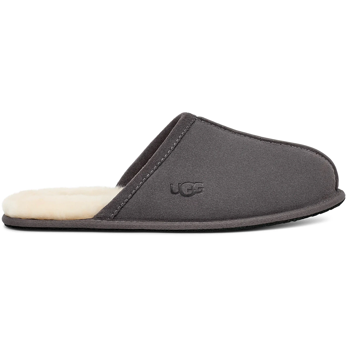UGG Scuff Slipper Dark Grey 3 UGG Scuff Slipper Dark Grey