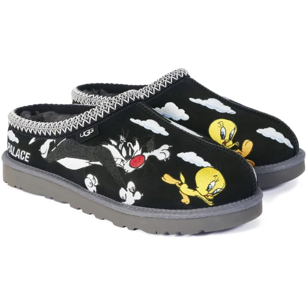 UGG Tasman Slipper Palace x Looney Tunes Black