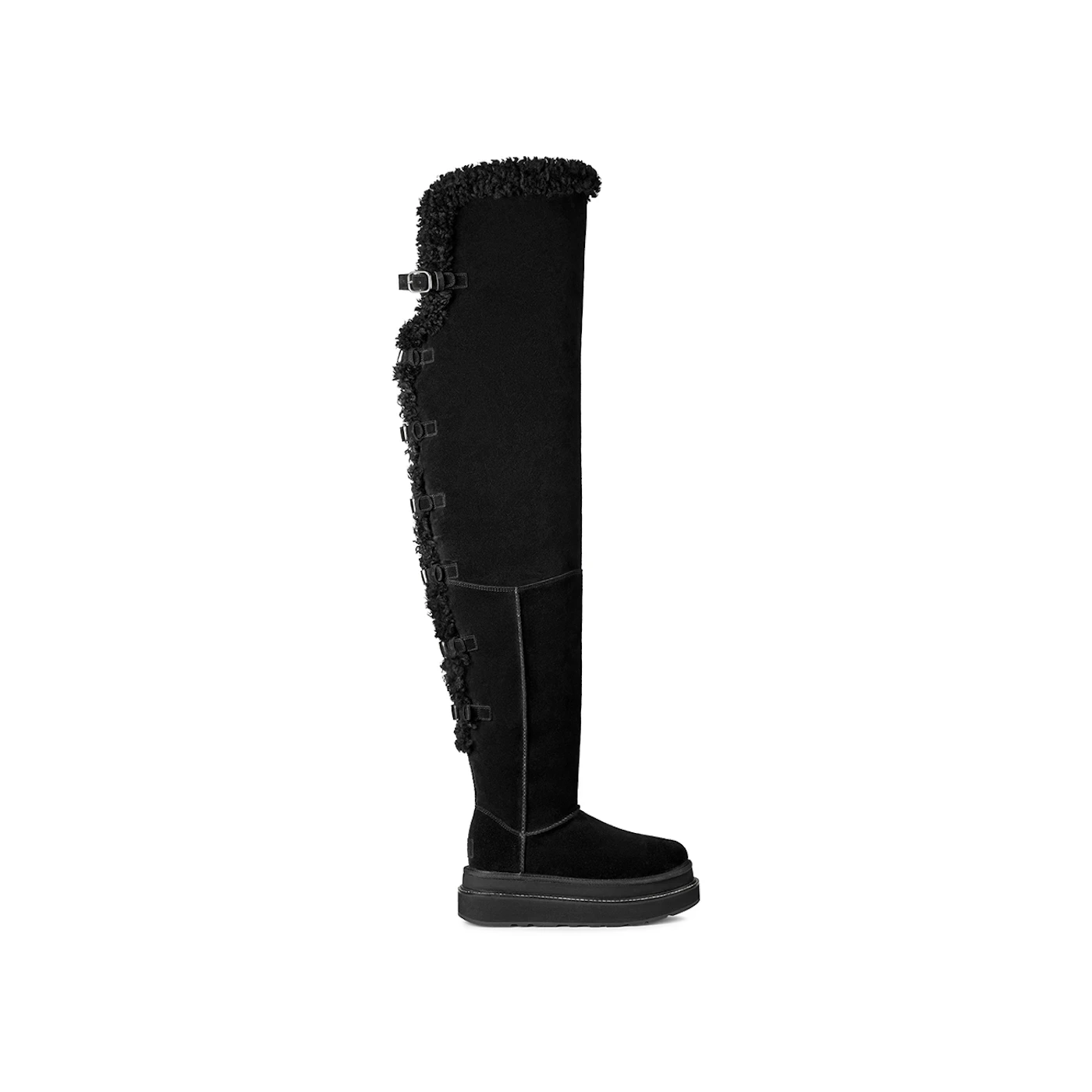 UGG Thigh High Boot sacai Black (Women's) 2 UGG Thigh High Boot sacai Black Womens 1