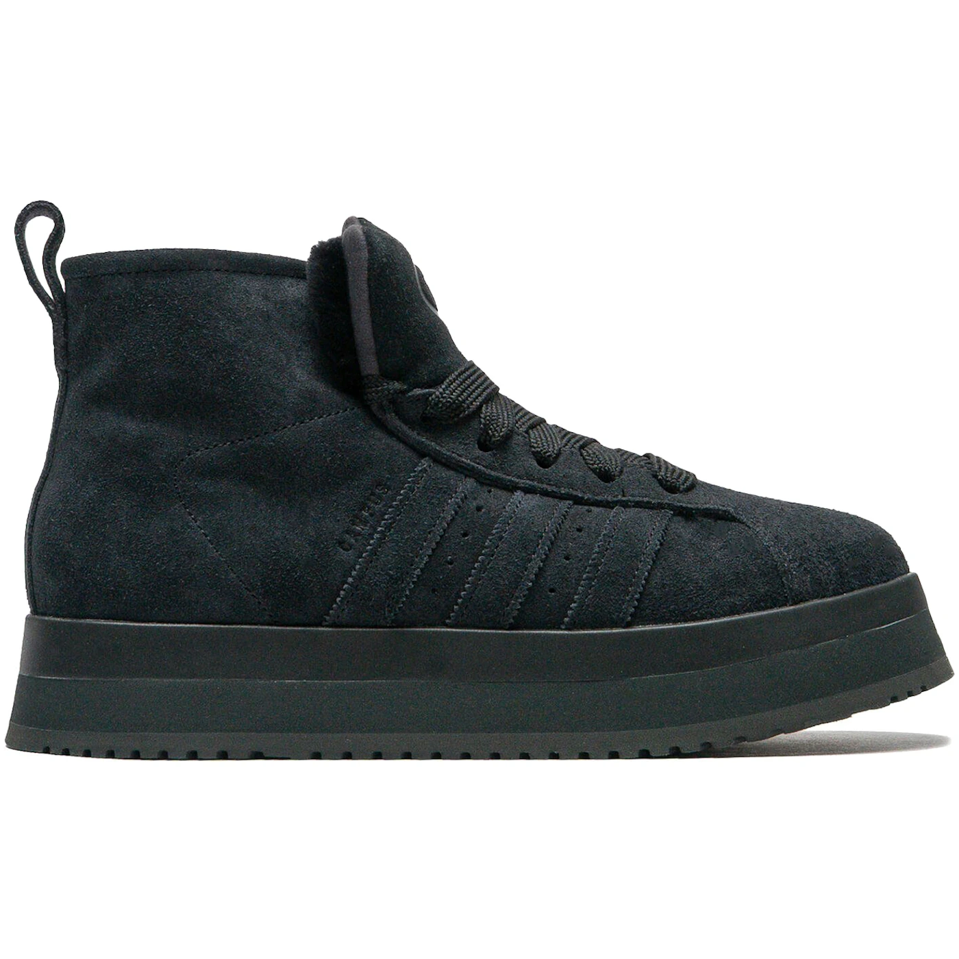 adidas Campus 00s Winter Mid Black Carbon (Women's) 1 adidas Campus 00s Winter Mid Black Carbon Womens 1