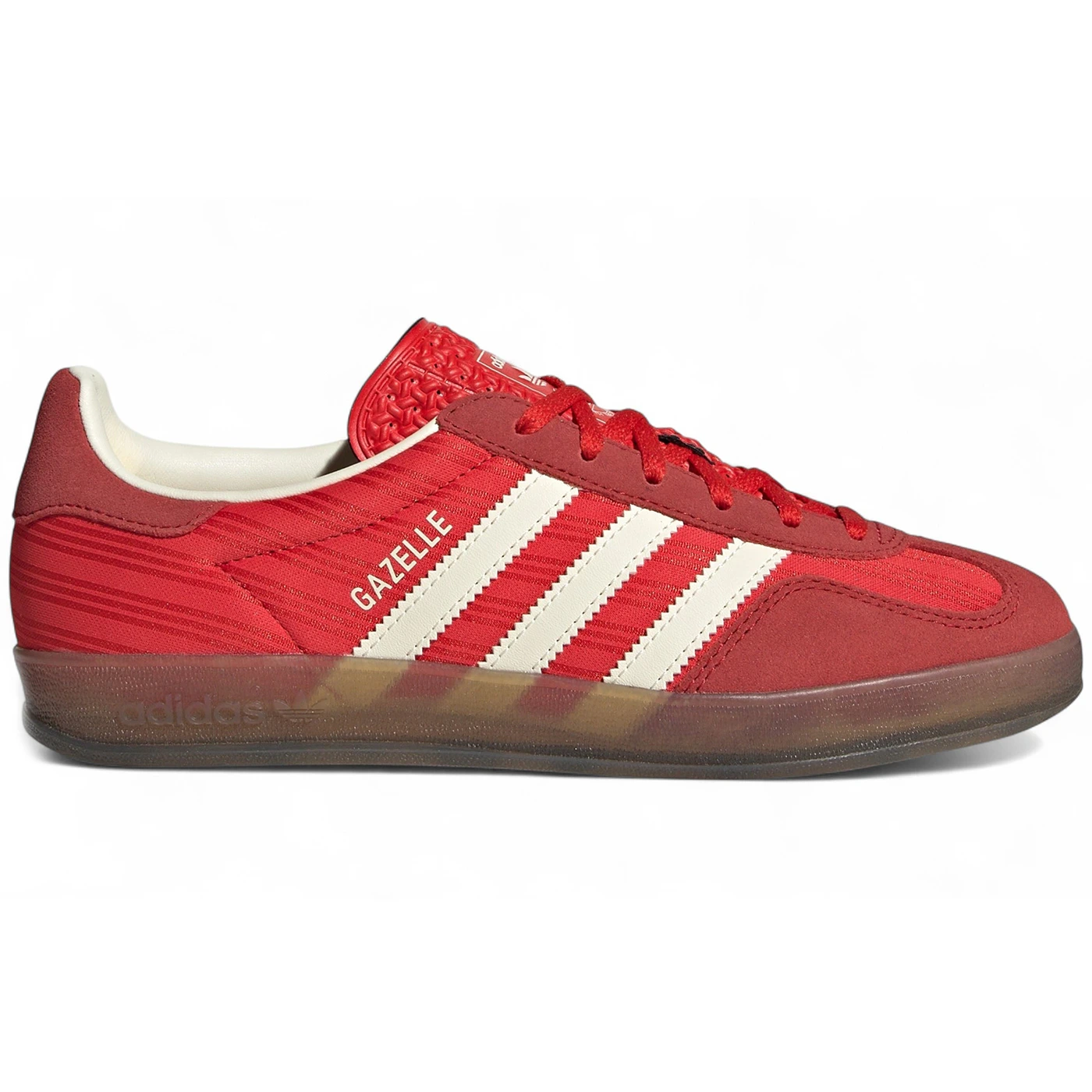 adidas Gazelle Indoor Red Better Scarlet Cream White (Women's) 2 adidas Gazelle Indoor Red Better Scarlet Cream White Womens 1