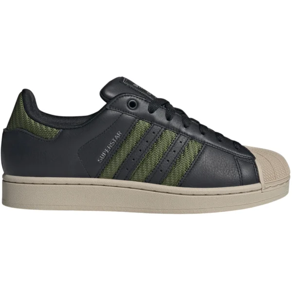 adidas Superstar II Black Tech Olive