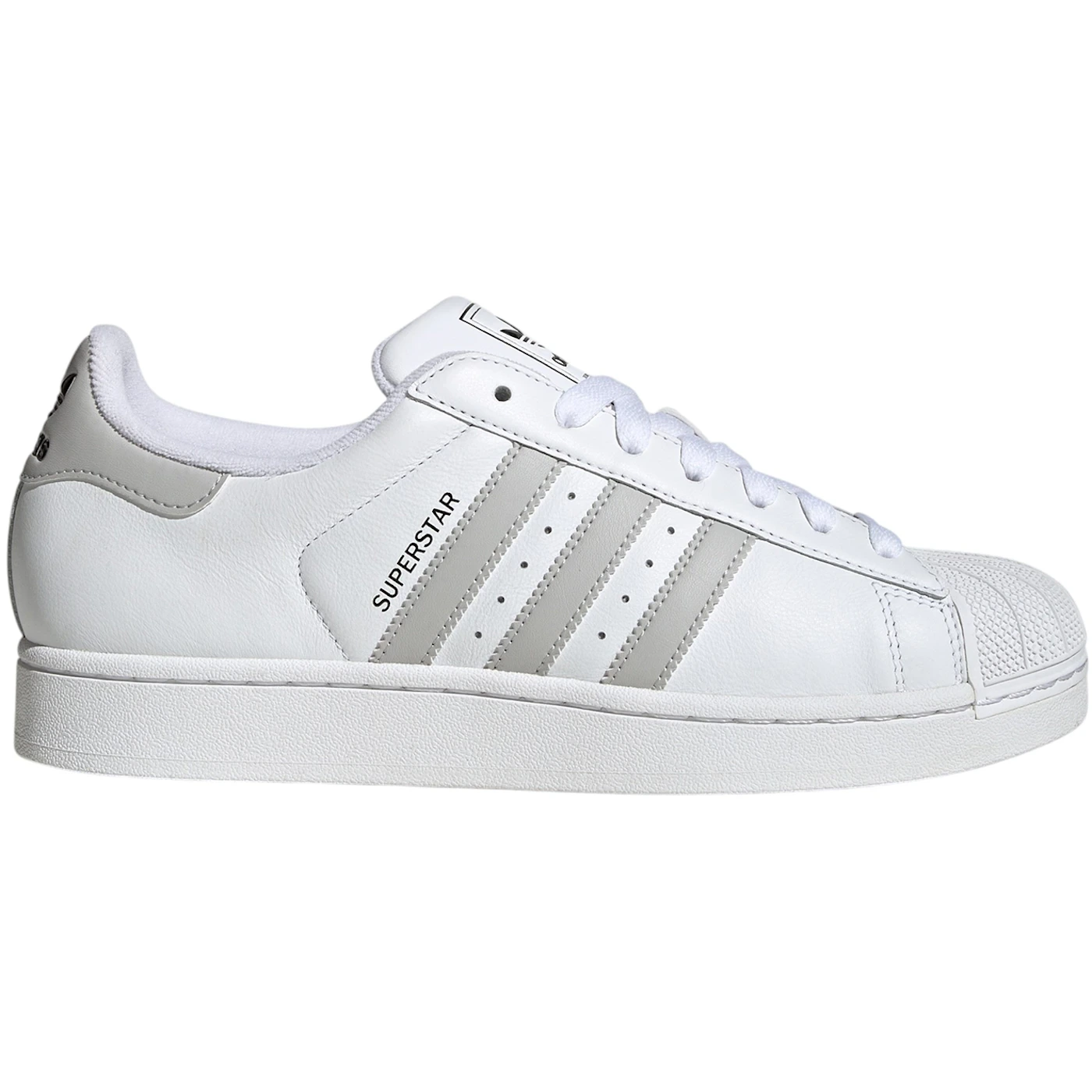 adidas Superstar II White Grey Two 2 adidas Superstar II White Grey Two 1