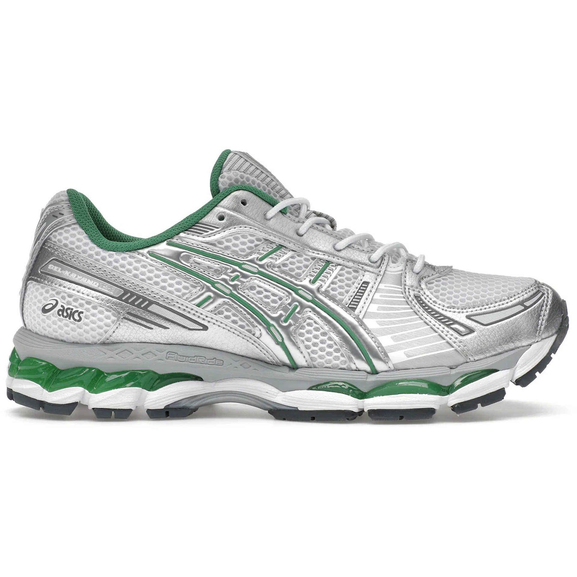 ASICS Gel-Kayano 12.1 Silver Green 1 ASICS Gel Kayano 121 Silver Green 3