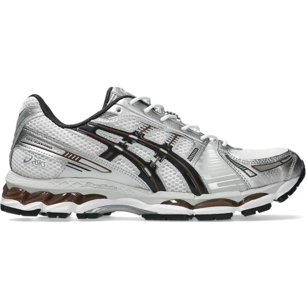 ASICS Gel-Kayano 12.1 White Graphite Grey Brown