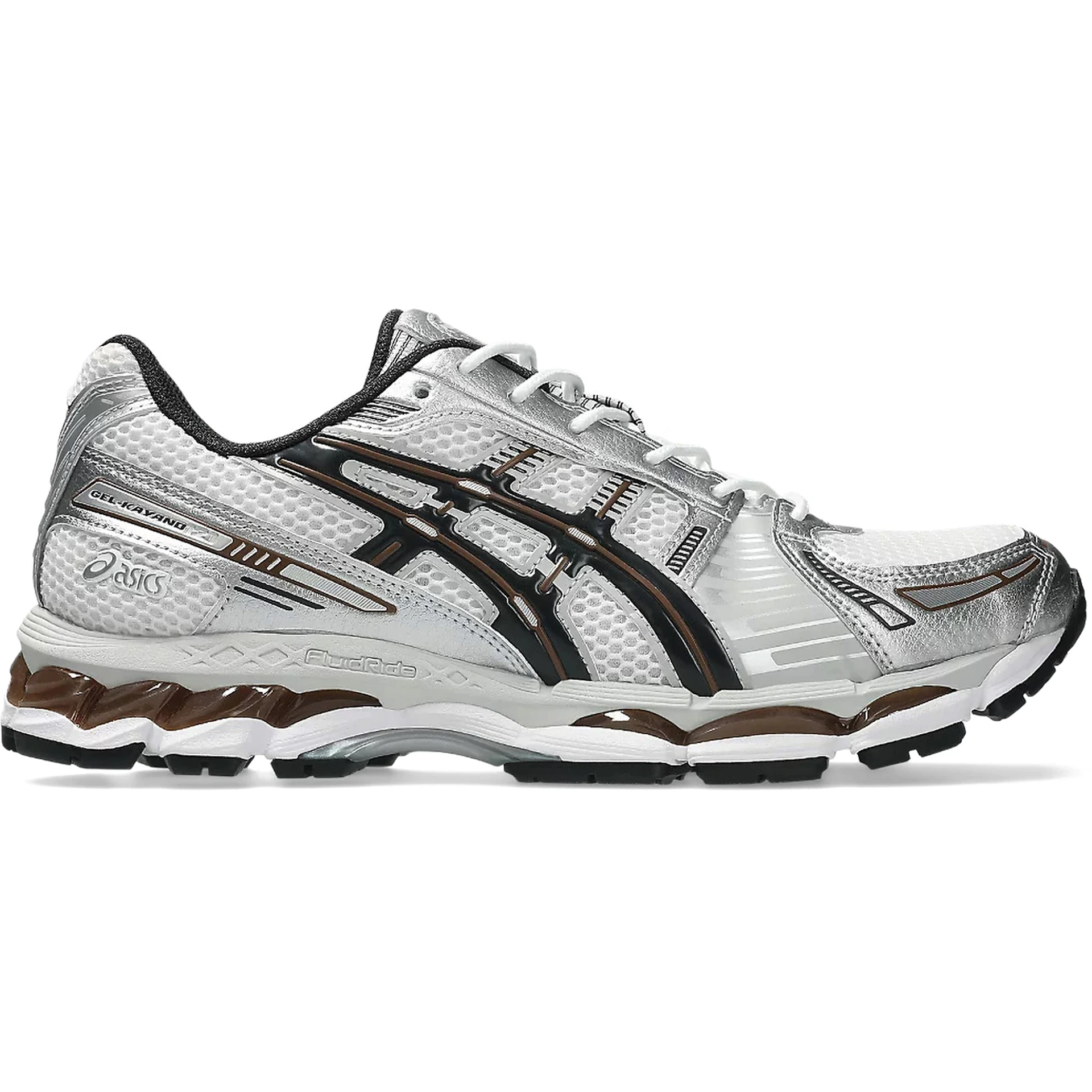 ASICS Gel-Kayano 12.1 White Graphite Grey Brown 3 ASICS Gel-Kayano 12.1 White Graphite Grey Brown