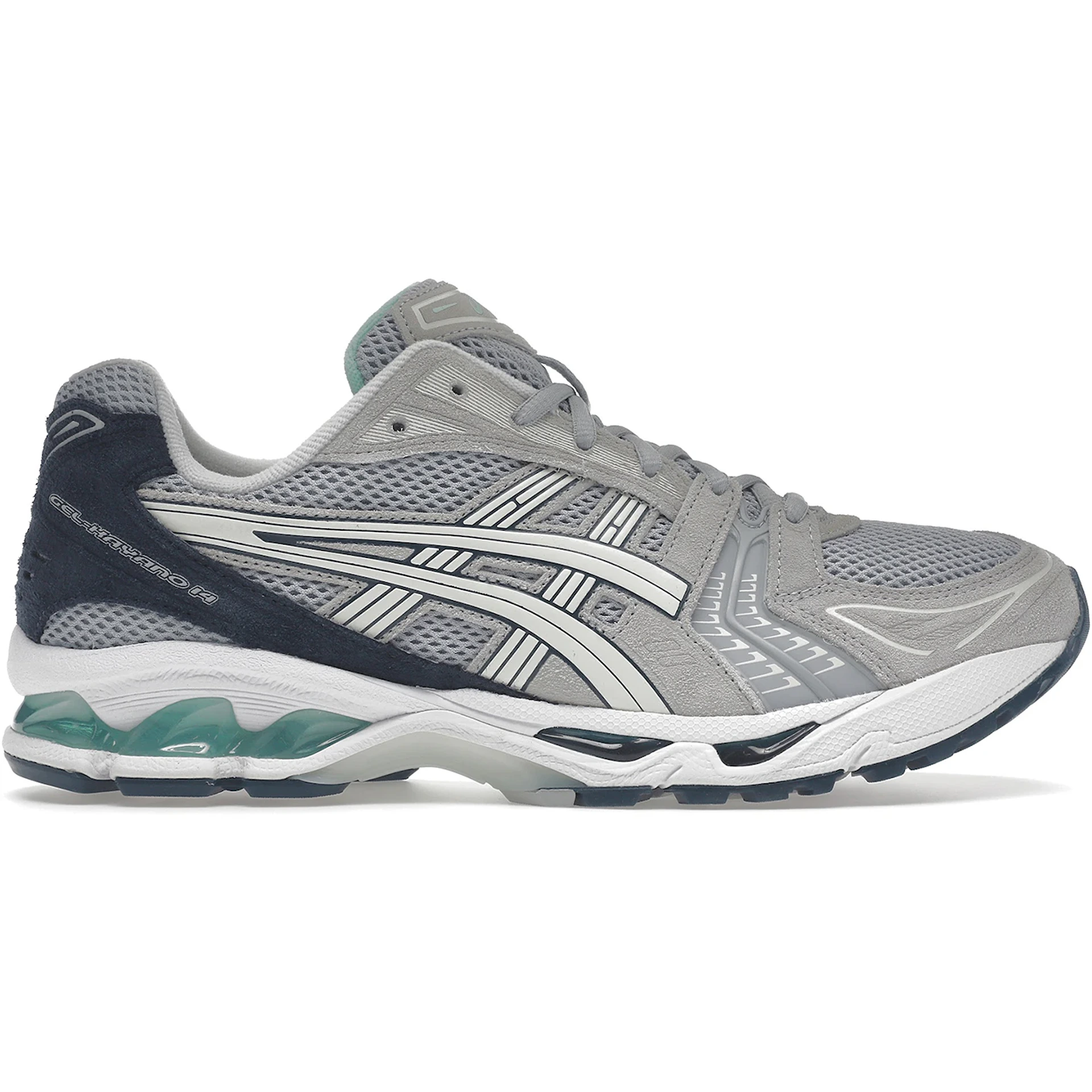 ASICS Gel-Kayano 14 Piedmont Grey Aqua 2 ASICS Gel Kayano 14 Piedmont Grey Aqua 2