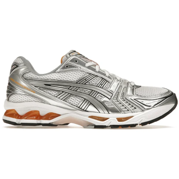 ASICS Gel-Kayano 14 White Pure Sliver Orange