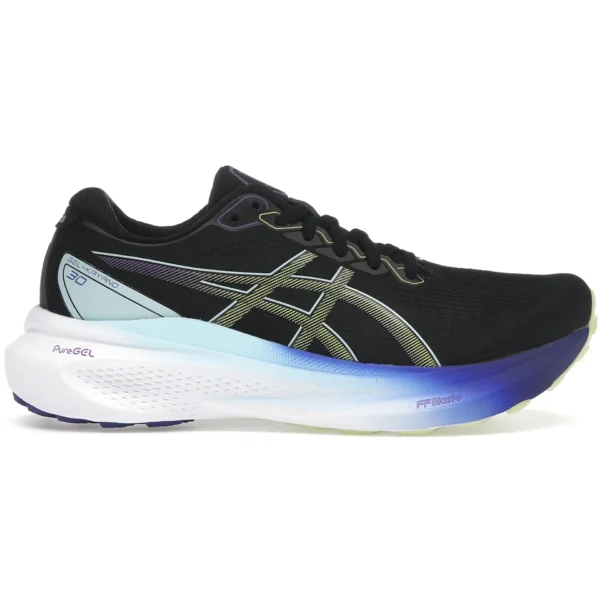 ASICS Gel-Kayano 30 Black Glow Yellow (Womens)