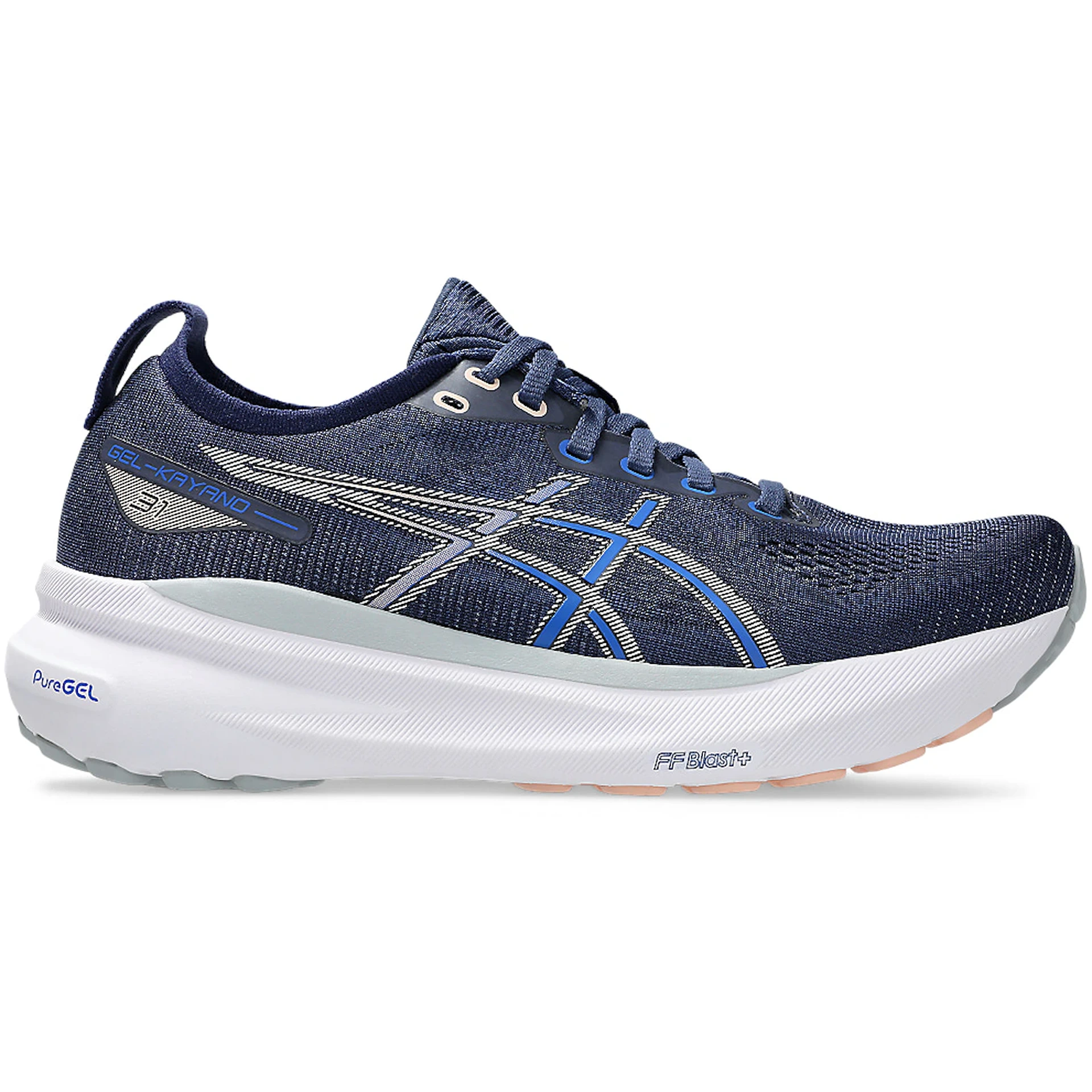 ASICS Gel-Kayano 31 Indigo Blue Pure Silver (Womens) 2 ASICS Gel Kayano 31 Indigo Blue Pure Silver Womens 2