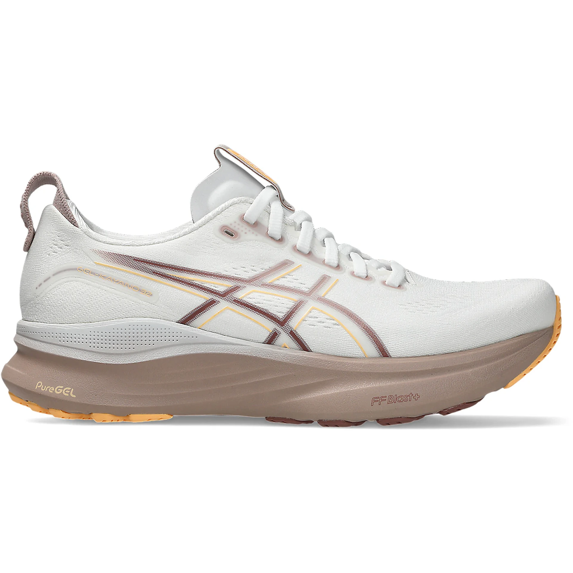 ASICS Gel-Kayano 32 White Orange Glow (Womens) 3 ASICS Gel-Kayano 32 White Orange Glow (Womens)