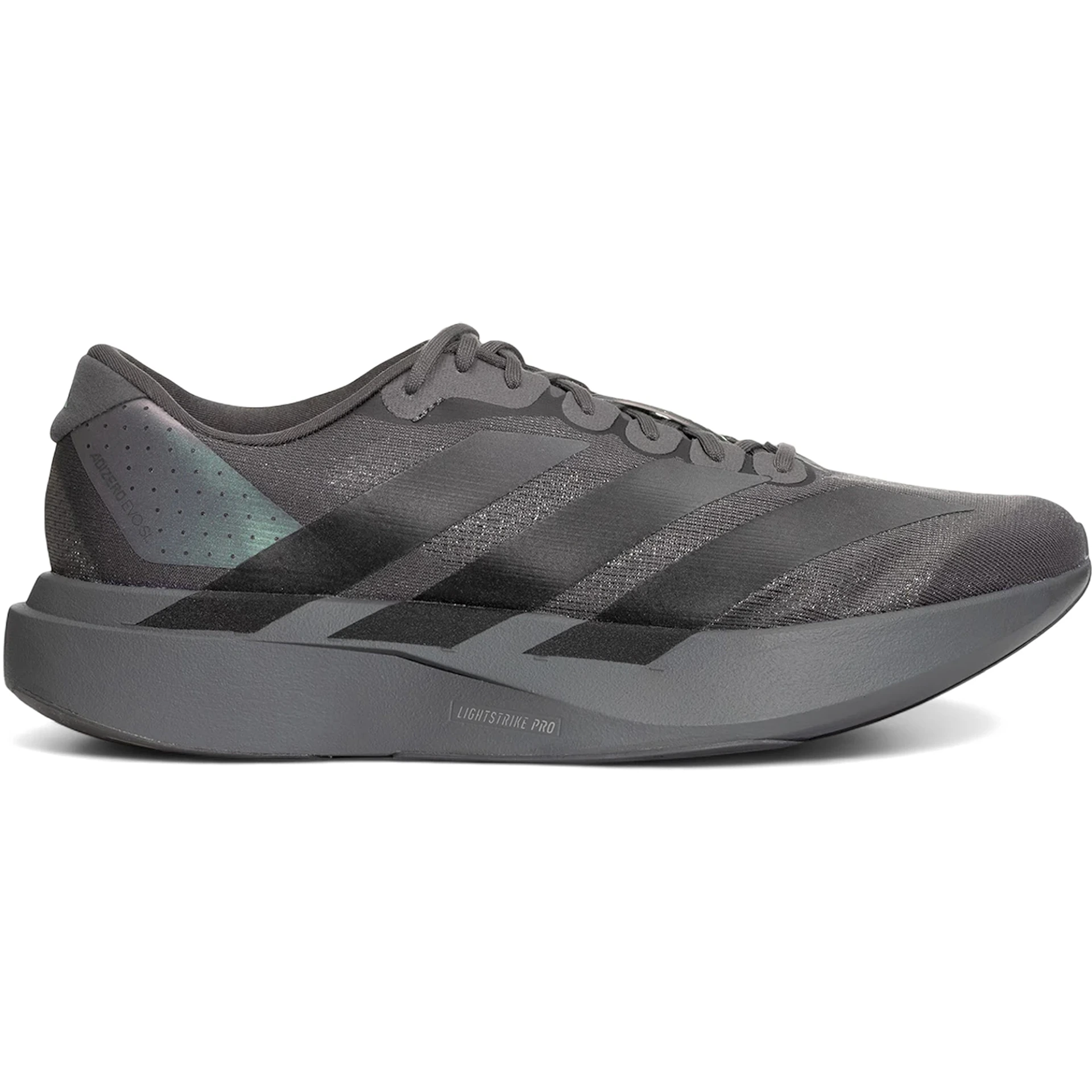 adidas Adizero Evo SL Grey Black Lime Burst 3 adidas Adizero Evo SL Grey Black Lime Burst