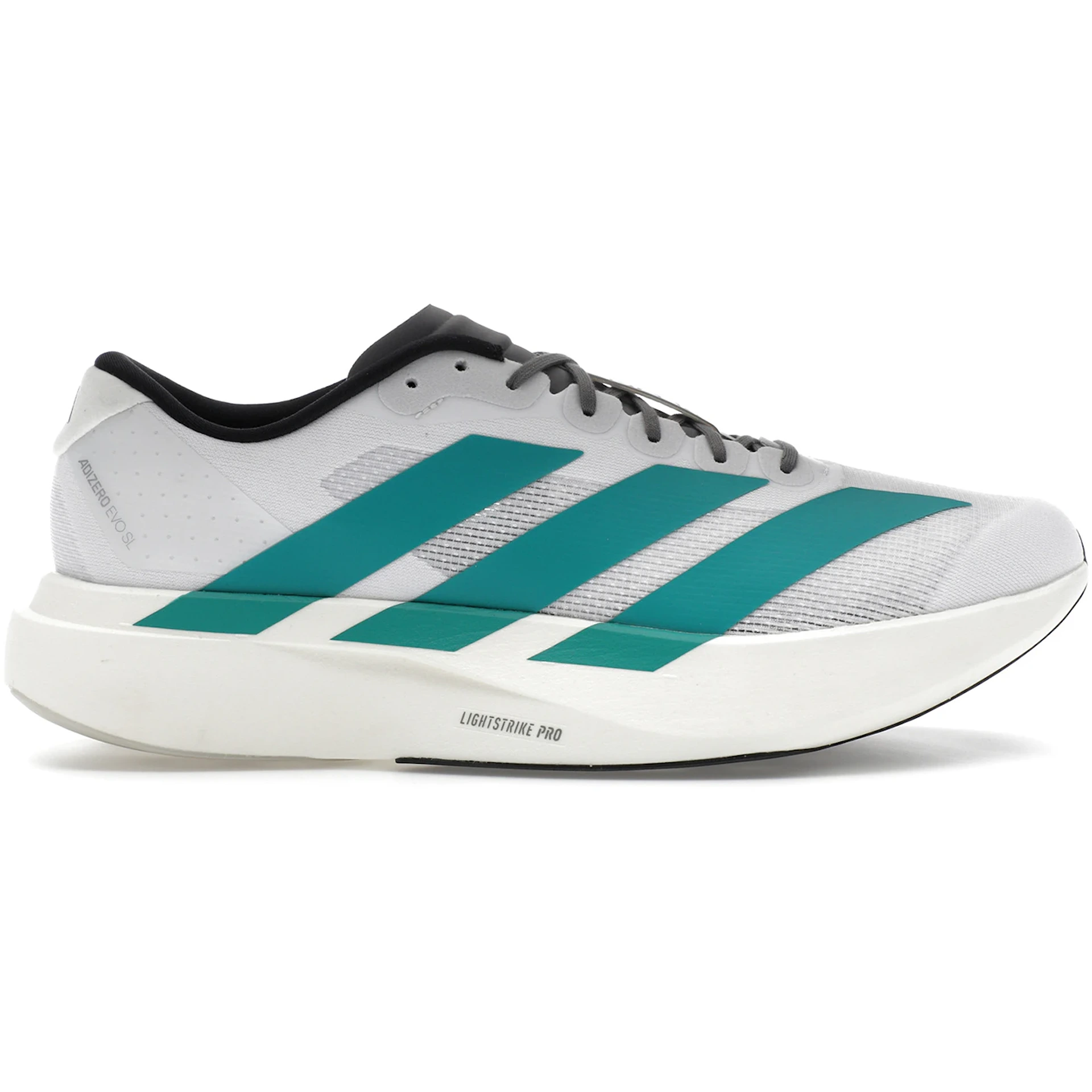 adidas Adizero Evo SL White Pure Teal 1 adidas Adizero Evo SL White Pure Teal 3