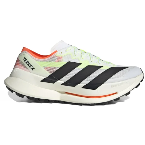 adidas Agravic Speed Ultra 2 White Black Semi Impact Orange