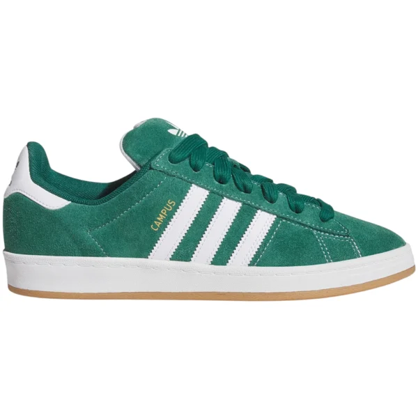 adidas Campus ADV Camp Collegiate Green Cloud White Gold Metallic