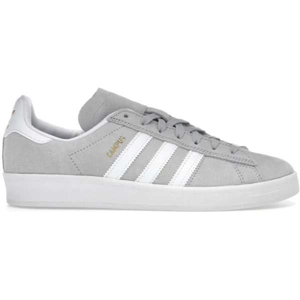 adidas Campus ADV Camp Grey Two Cloud White Gold Metallic
