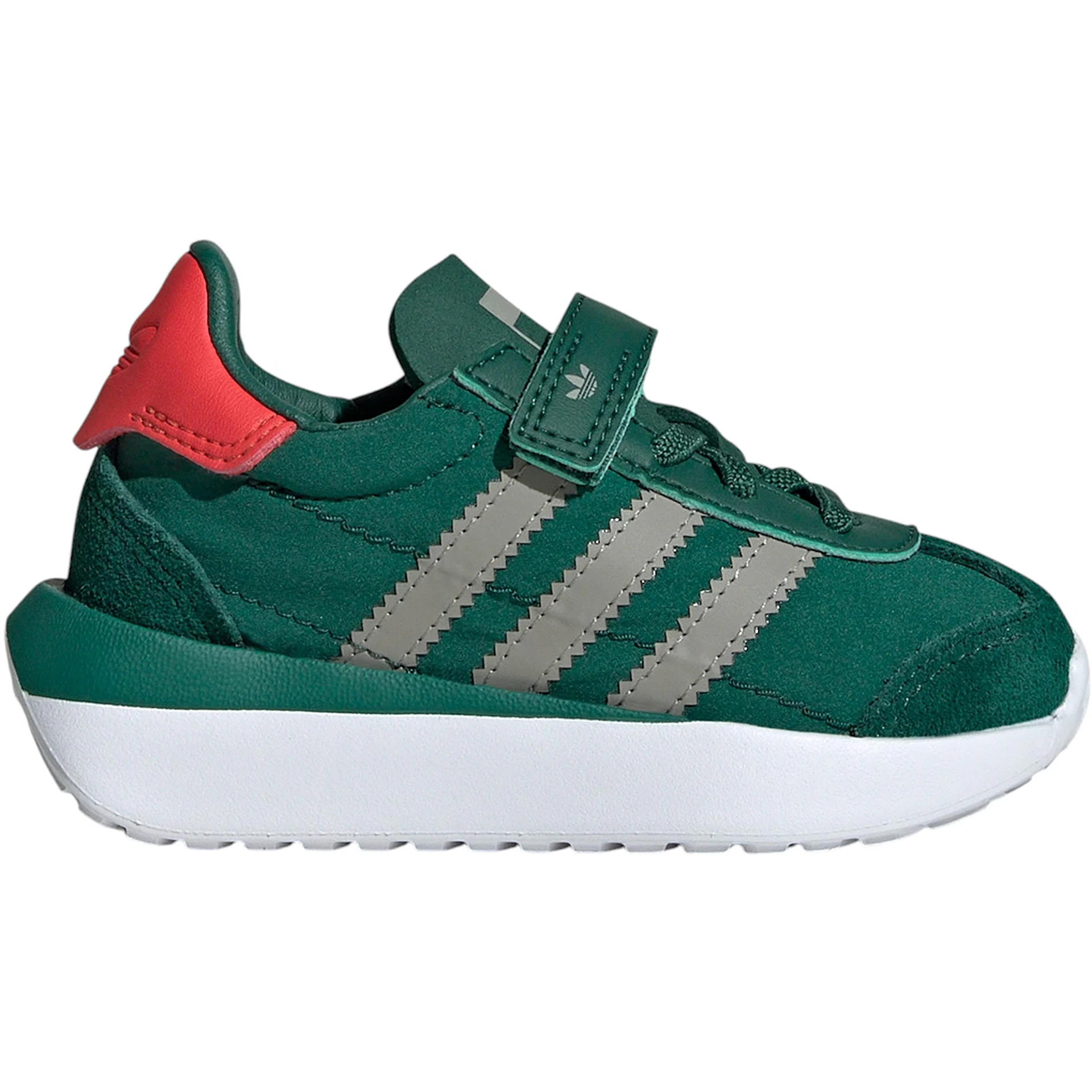 adidas Country XLG Collegiate Green Silver Pebble Bright Red (TD) 3 adidas Country XLG Collegiate Green Silver Pebble Bright Red (TD)