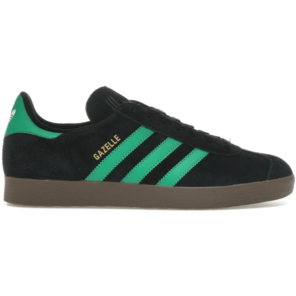adidas Gazelle Black Court Green