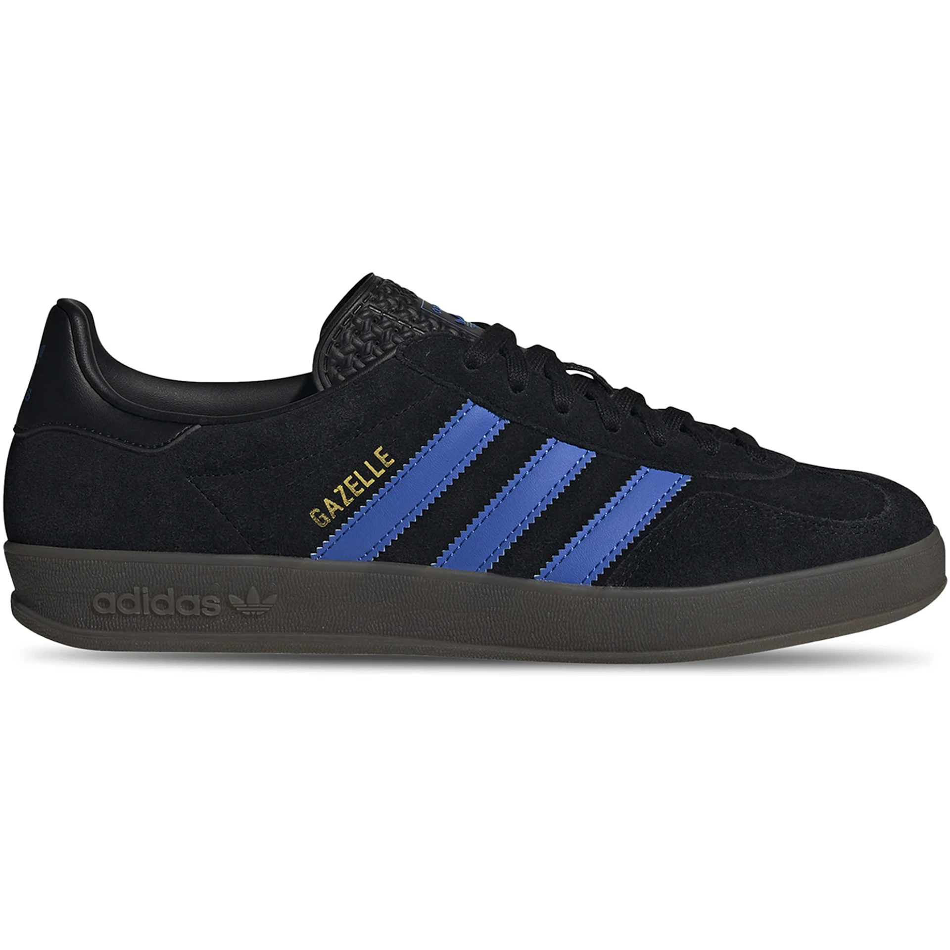 adidas Gazelle Indoor Core Black Blue 1 adidas Gazelle Indoor Core Black Blue 3