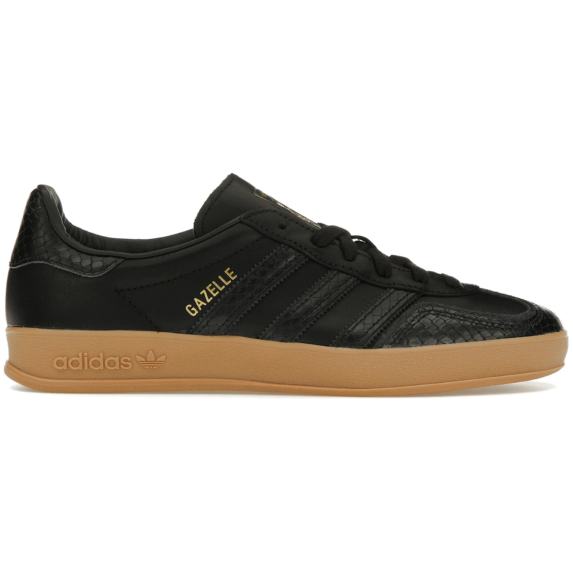 adidas Gazelle Indoor Core Black Snakeskin 3 adidas Gazelle Indoor Core Black Snakeskin