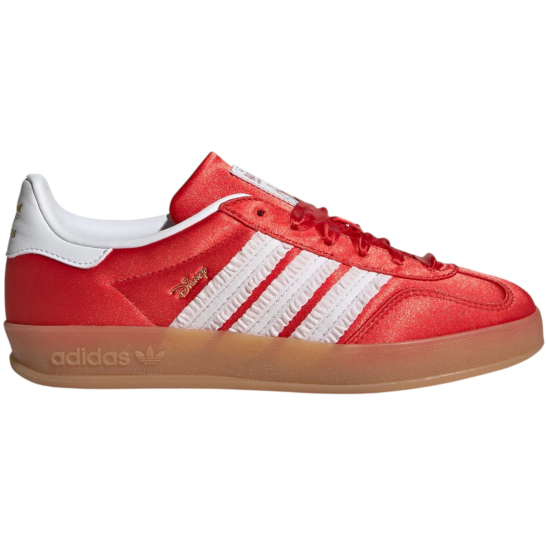 adidas Gazelle Indoor Disney Red White Gum (GS) 2 adidas Gazelle Indoor Disney Red White Gum GS 3