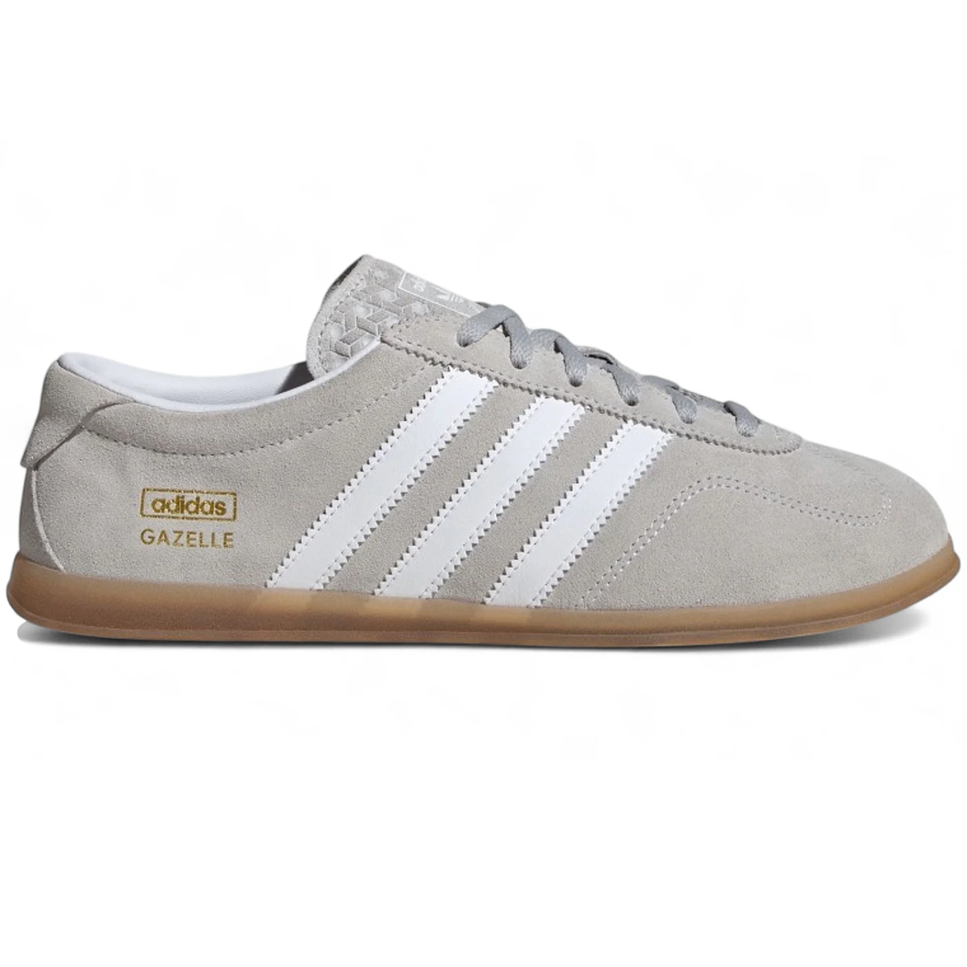 adidas Gazelle Lo Pro Grey White Gum (Womens) 2 adidas Gazelle Lo Pro Grey White Gum Womens 3