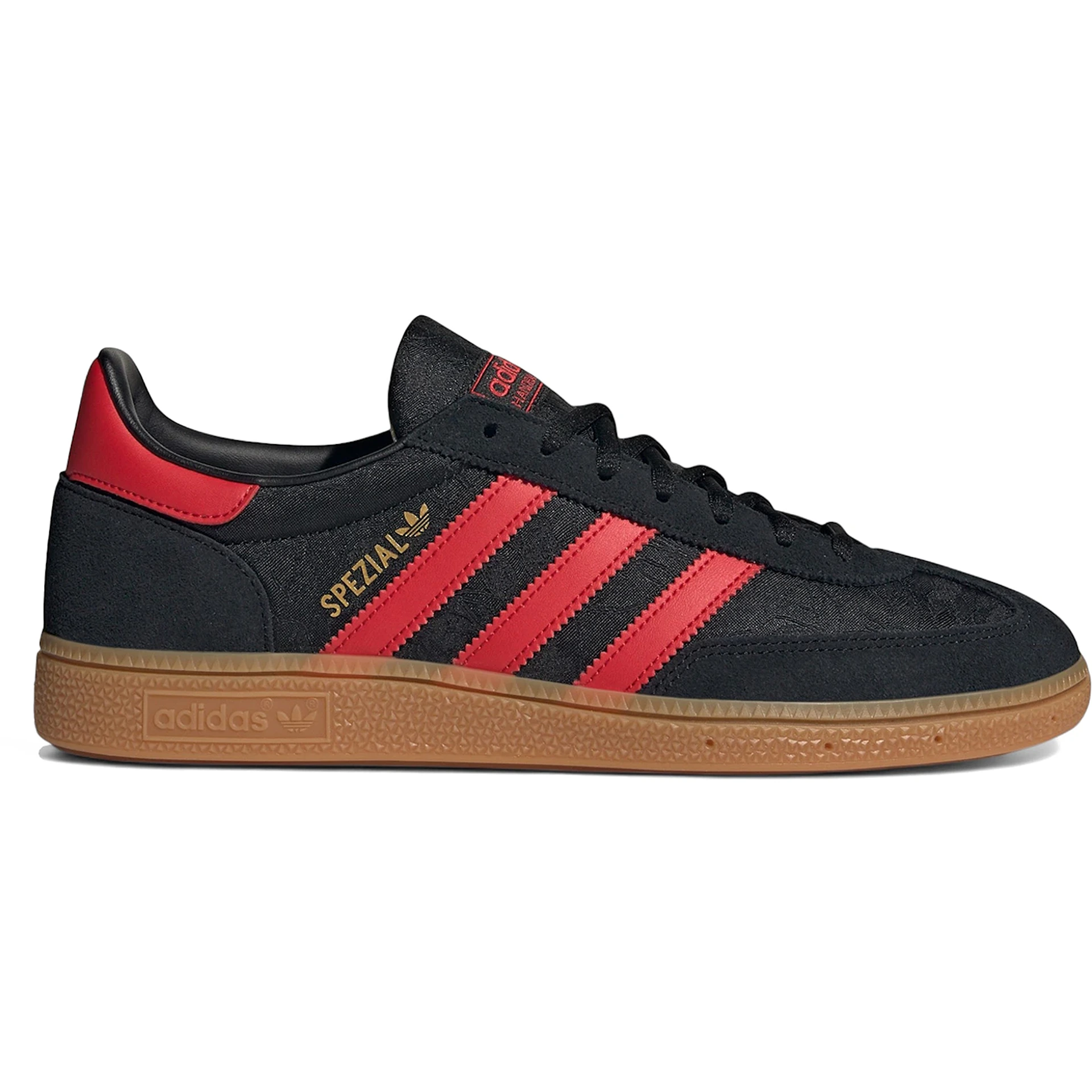 adidas Handball Spezial Black Better Scarlet 1 adidas Handball Spezial Black Better Scarlet 3