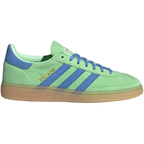 adidas Handball Spezial Lime Burst Blue Fusion Gum (Womens)