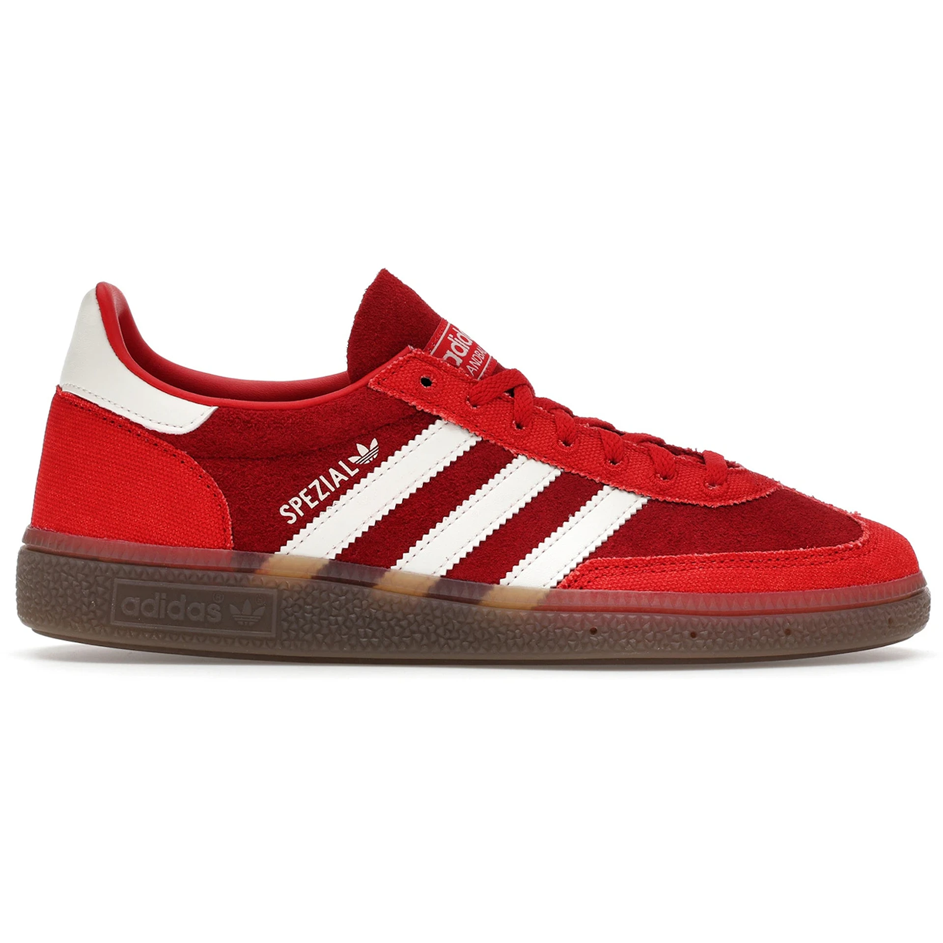 adidas Handball Spezial Scarlet Cloud White (Womens) 1 adidas Handball Spezial Scarlet Cloud White Womens 3