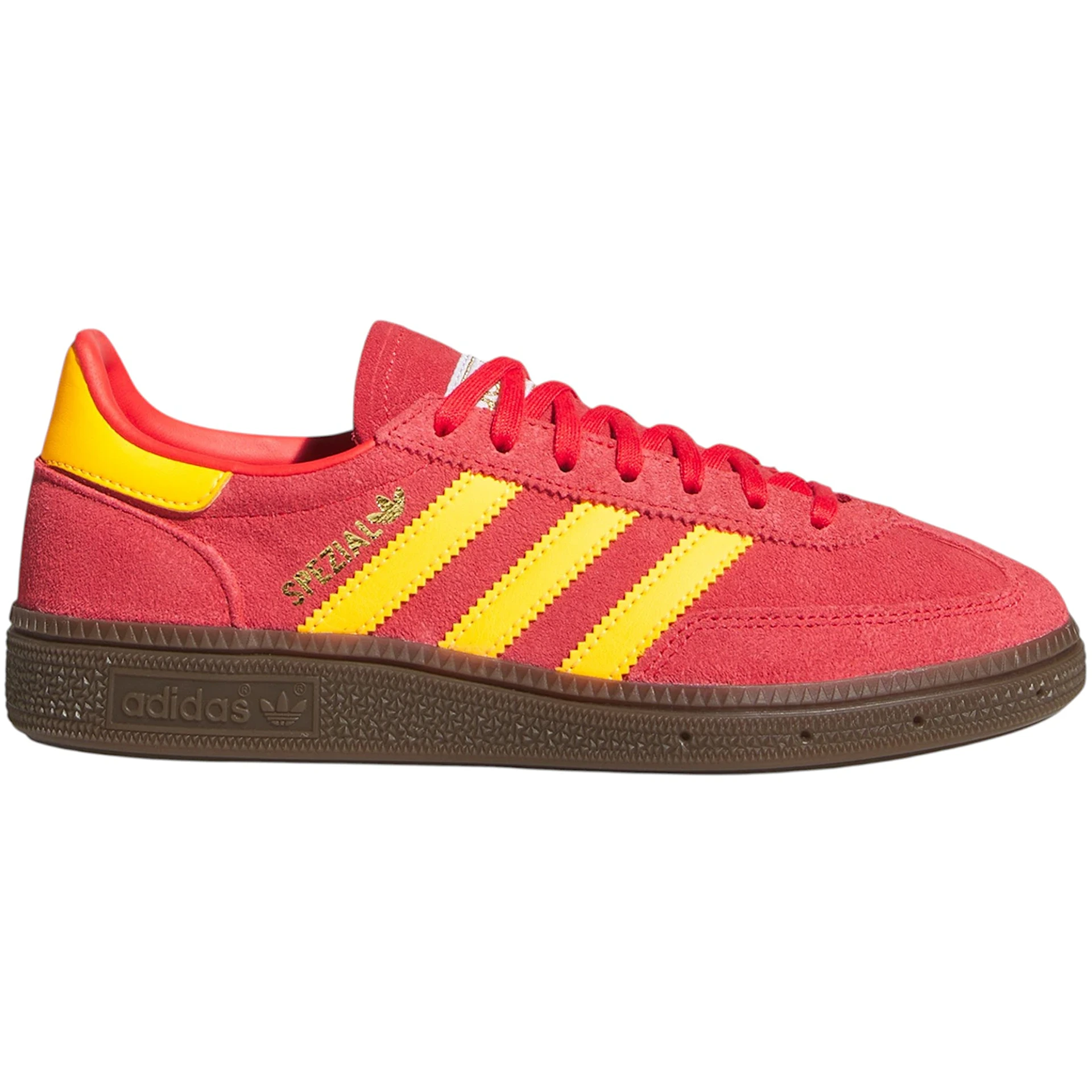 adidas Handball Spezial Semi Lucid Red Tangerine Gum (GS) 1 adidas Handball Spezial Semi Lucid Red Tangerine Gum GS 3