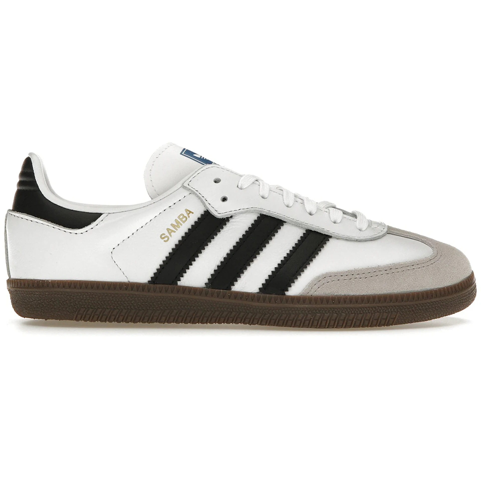 adidas Samba OG Cloud White Core Black Gum (PS) 2 adidas Samba OG Cloud White Core Black Gum PS 3