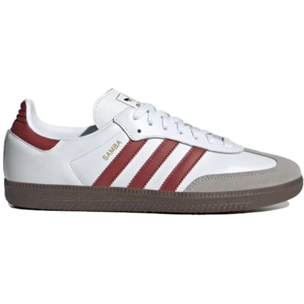 adidas Samba OG Cloud White Preloved Ruby