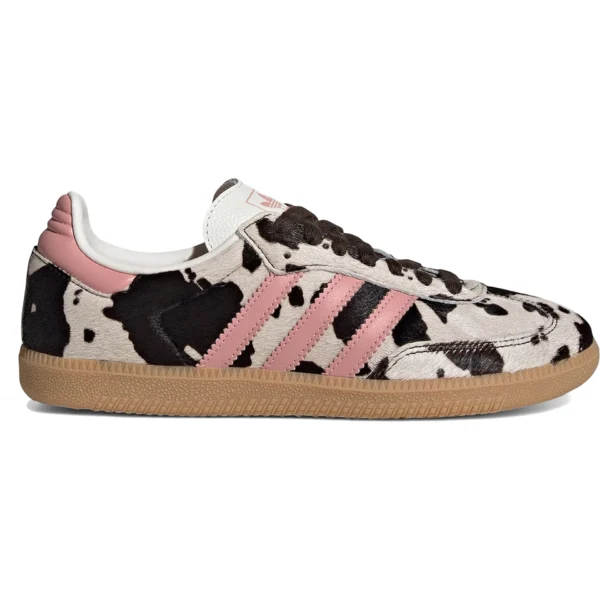 adidas Samba OG Cow Print Dark Brown Wonder Mauve (Womens)