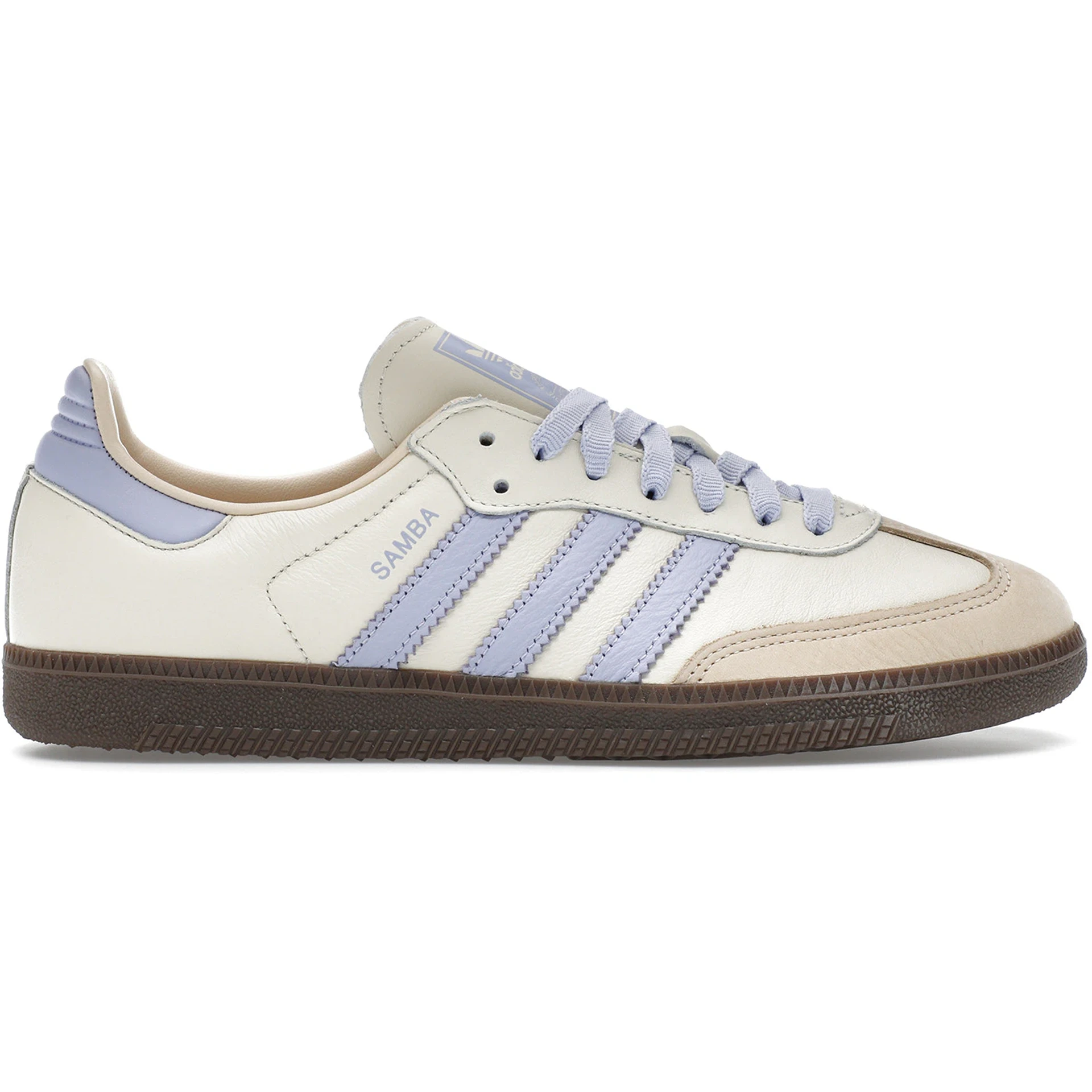 adidas Samba OG Cream White Violet (Womens) 2 adidas Samba OG Cream White Violet Womens 2
