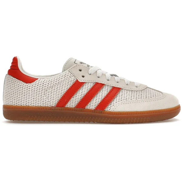 adidas Samba OG Crystal White Preloved Red