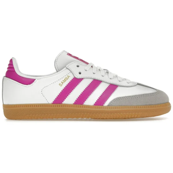 adidas Samba OG Footwear White Purple (Kids)