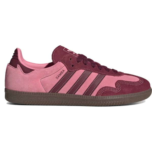 adidas Samba OG Pink Spark Shadow Red (Womens)