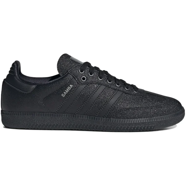 adidas Samba Shine Triple Black (Womens)