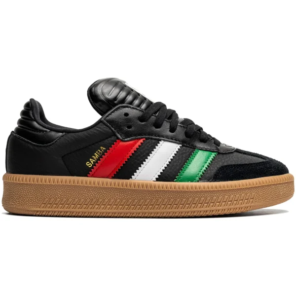 adidas Samba XLG Black Better Scarlet Green