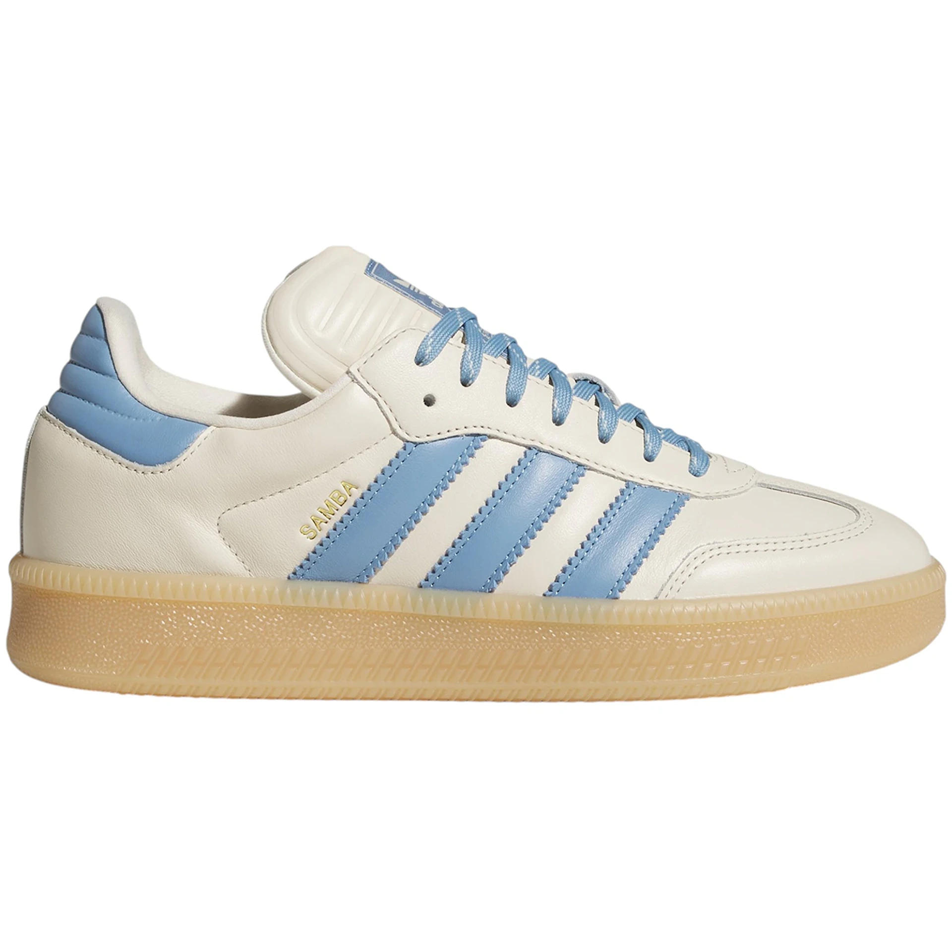 adidas Samba XLG Wonder White Ash Blue Gum 1 adidas Samba XLG Wonder White Ash Blue Gum 2