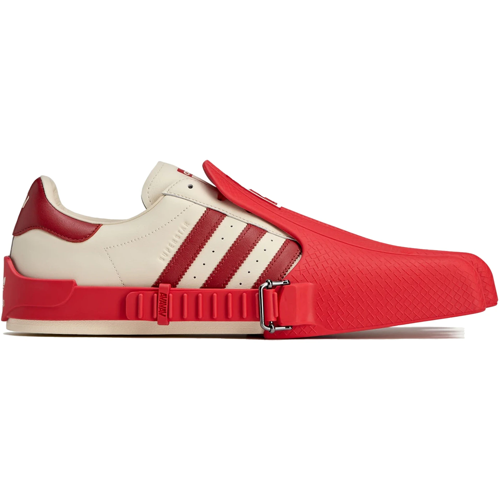 adidas Superfinger Superstar AVAVAV Better Scarlet (Womens) 3 adidas Superfinger Superstar AVAVAV Better Scarlet (Womens)