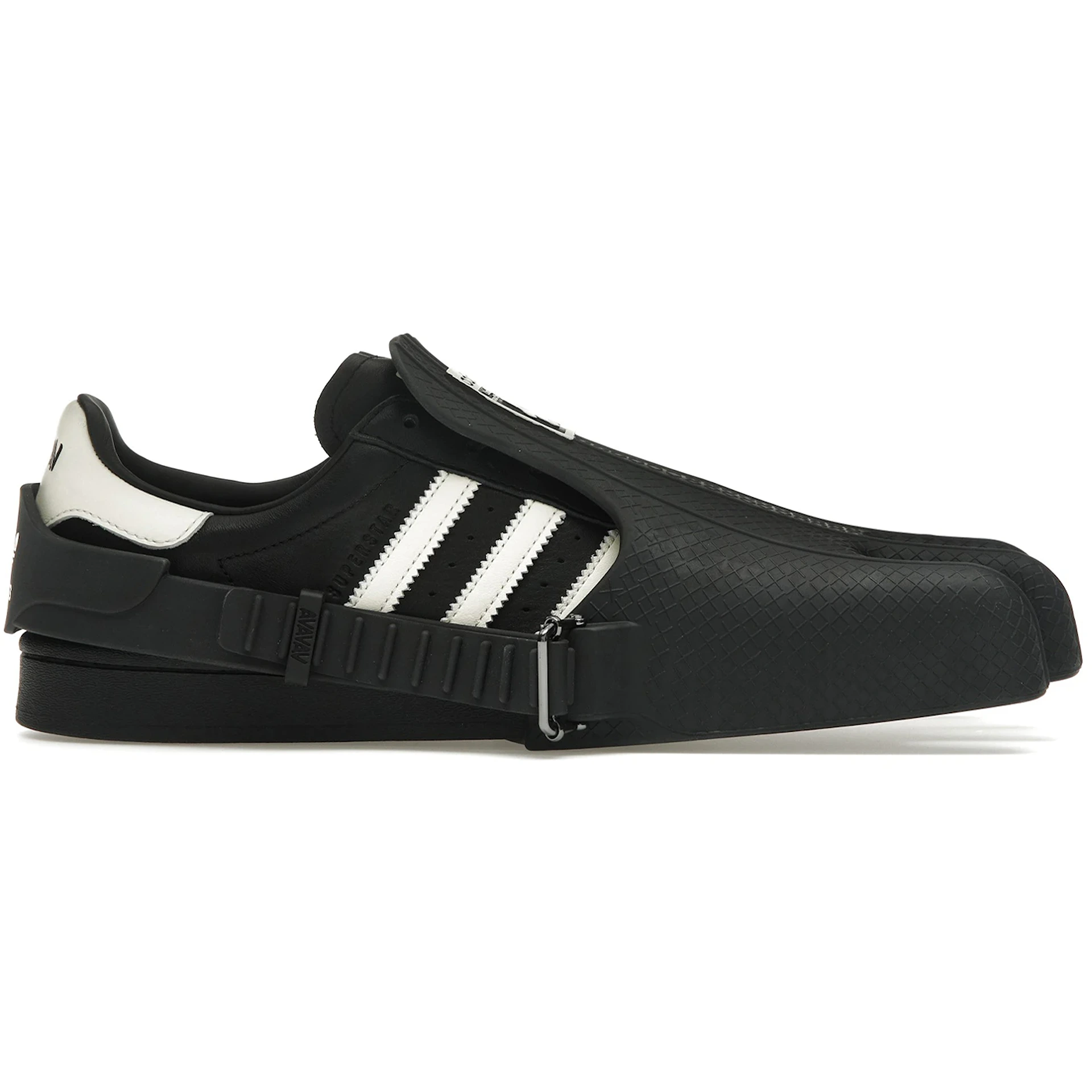 adidas Superfinger Superstar AVAVAV Black (Womens) 2 adidas Superfinger Superstar AVAVAV Black Womens 3