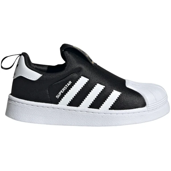 adidas Superstar 360 Core Black Cloud White Gold Metallic (PS)