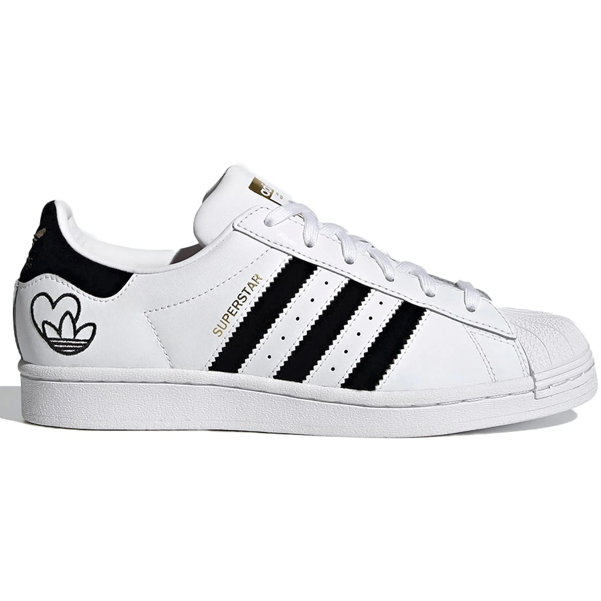 adidas Superstar Heat Logo White (Womens) 2 adidas Superstar Heat Logo White Womens 2