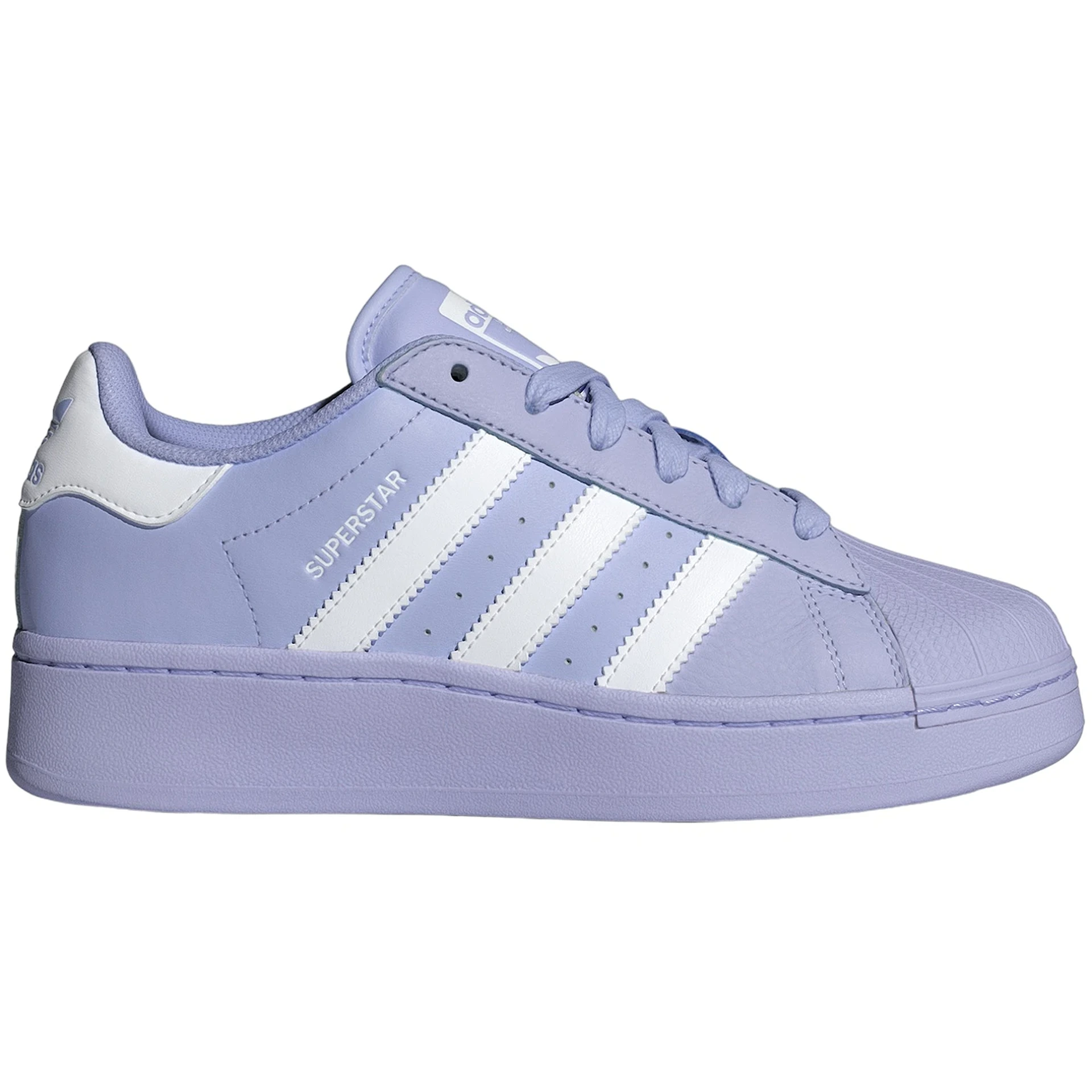 adidas Superstar XLG Cloud White Violet Tone (Womens) 2 adidas Superstar XLG Cloud White Violet Tone Womens 2