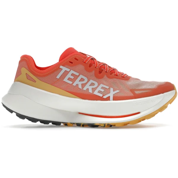 adidas Terrex Agravic Speed Ultra Trail Amber Tint Crystal White Semi Spark (Womens)